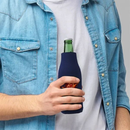 Zipper Beer Bottle Insulator