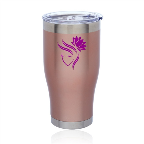 24 oz. Avalon Metallic Stainless Steel Travel Mug