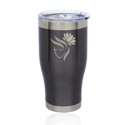 24 oz. Avalon Metallic Stainless Steel Travel Mug