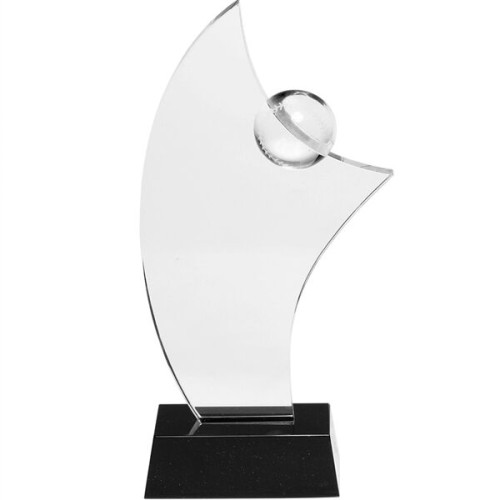 Baseball Crystal Glass Awards