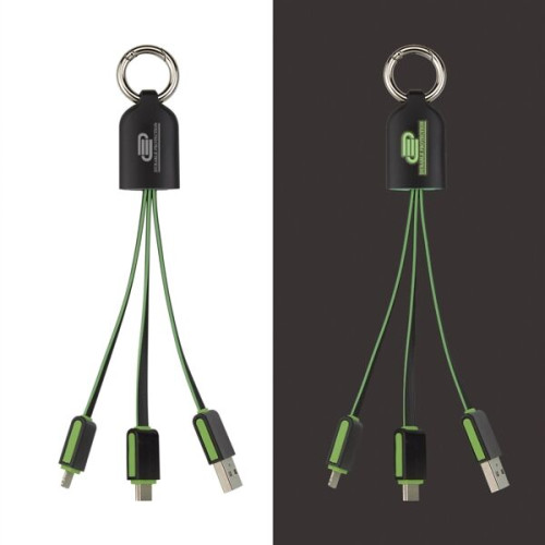 3-In-1 Light Up Charging Cables