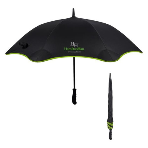 46" ARC SCALLOPED EDGE UMBRELLA