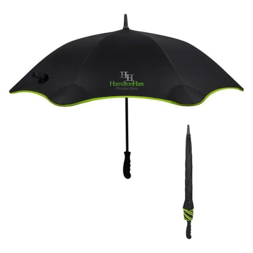 46" ARC SCALLOPED EDGE UMBRELLA