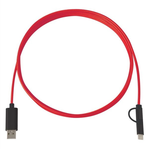 Tech Accessories Pouch With 10 Ft. Charging Cable
