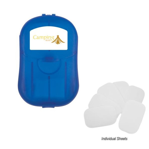 Hand Soap Sheets In Compact Travel Case