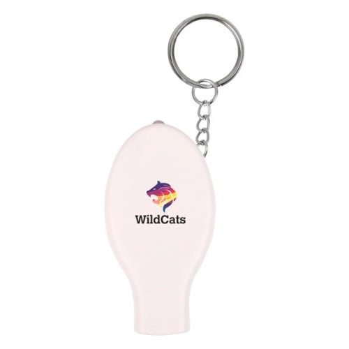 Whistle Key Chain With Light