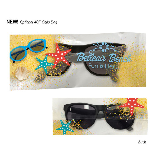 Crystalline Mirrored Malibu Sunglasses