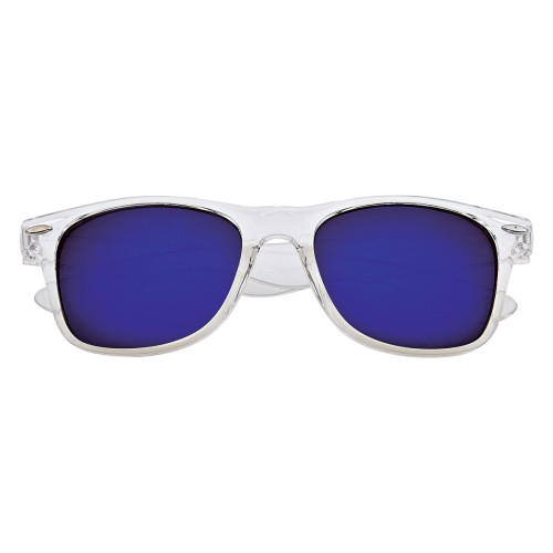 Crystalline Mirrored Malibu Sunglasses