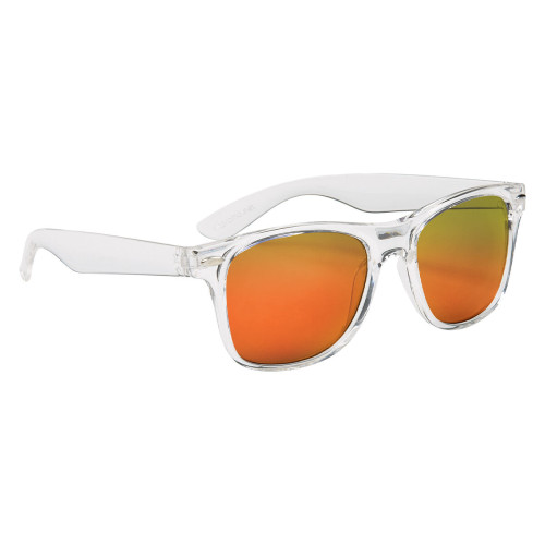 Crystalline Mirrored Malibu Sunglasses