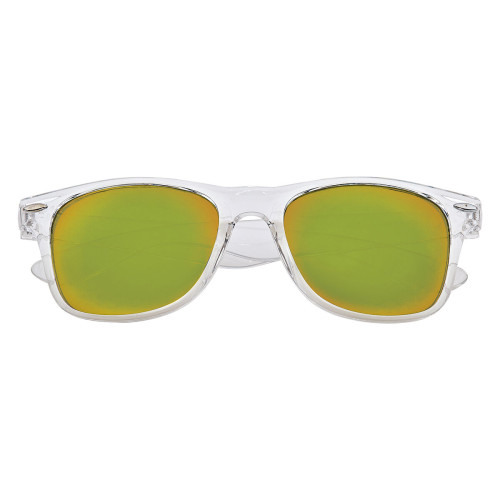 Crystalline Mirrored Malibu Sunglasses