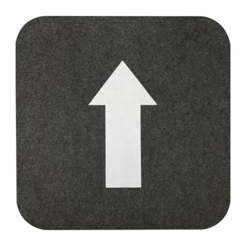 17" x 17" Directional Floor Mat