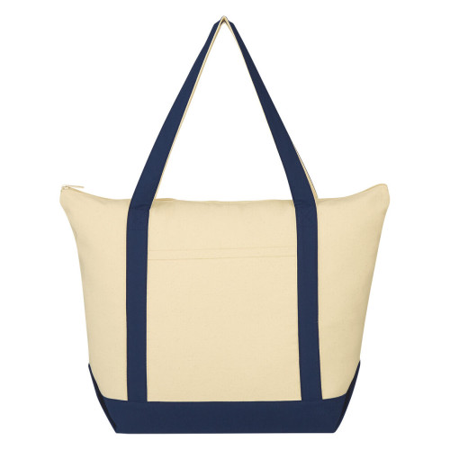 Folksy 12 Oz. Cotton Tote Bag