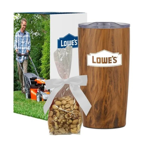 20 Oz. Woodtone Himalayan Tumbler With Stuffer And Custom...
