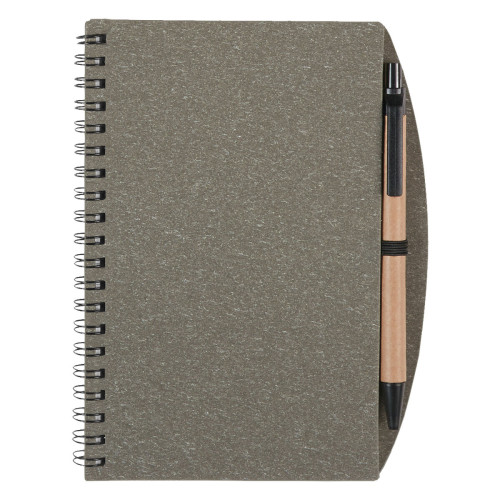 5" x 7" Eco-Inspired Spiral Notebook & Pen