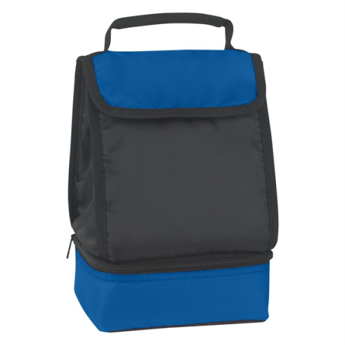 Dual Compartment Lunch Bag