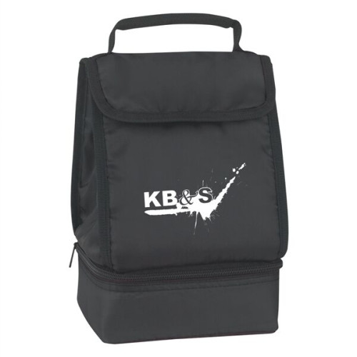 Dual Compartment Lunch Bag