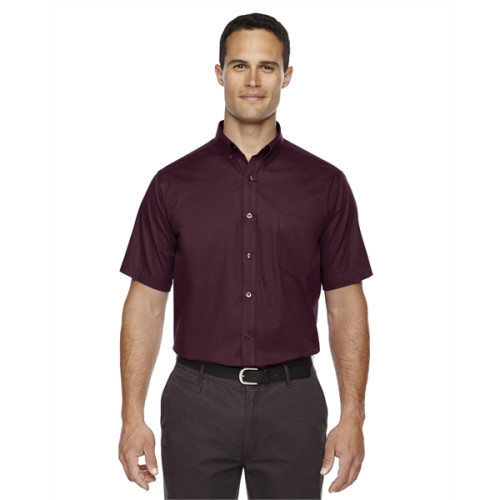 Men's Optimum Short-Sleeve Twill Shirt