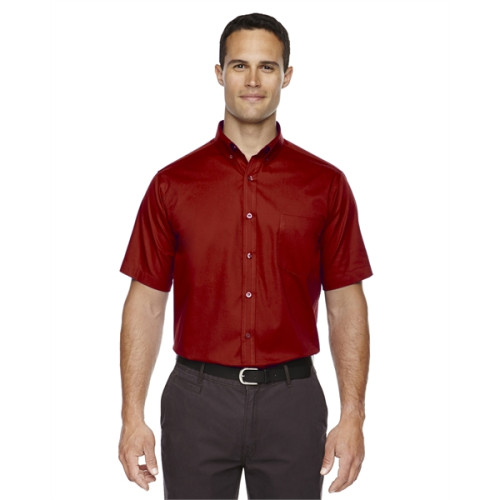 Men's Optimum Short-Sleeve Twill Shirt