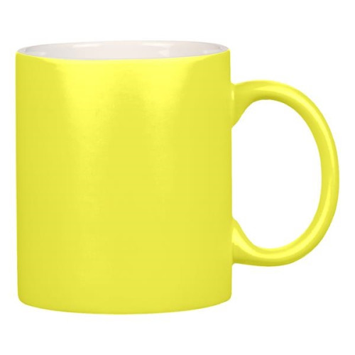11 Oz. Neon Mug With C-Handle