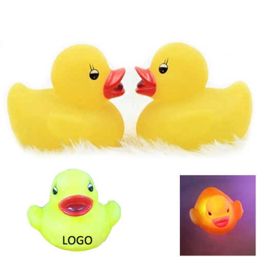 LED Flashing Rubber Duck