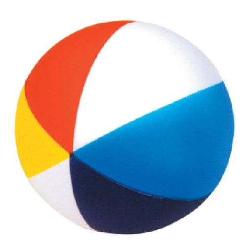Beach Ball Shaped Stress Reliever