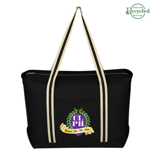 Large Cotton Canvas Admiral Tote Bag
