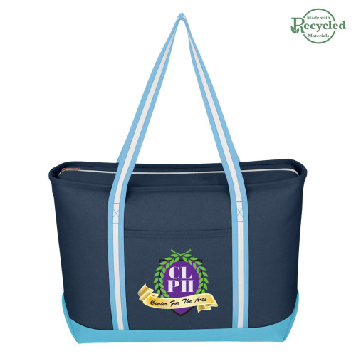 Large Cotton Canvas Admiral Tote Bag