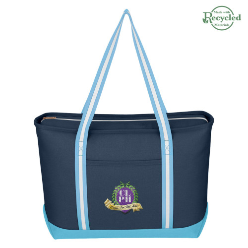 Large Cotton Canvas Admiral Tote Bag