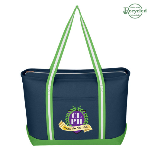 Large Cotton Canvas Admiral Tote Bag