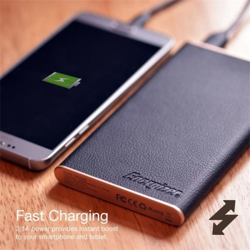 Energizer 10000 mAh Leatherette Power Bank