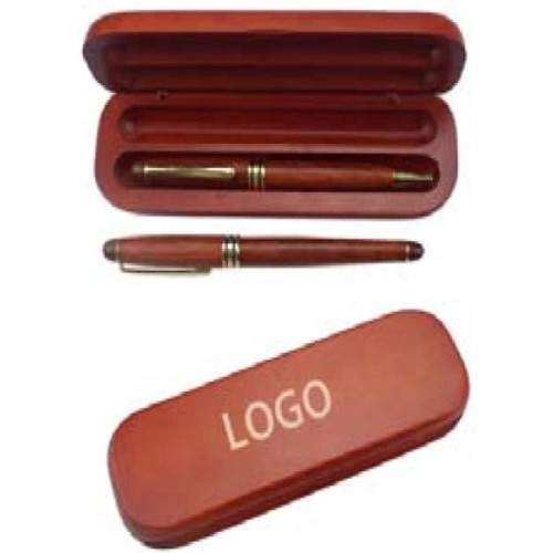 Wooden Pen Set with Case