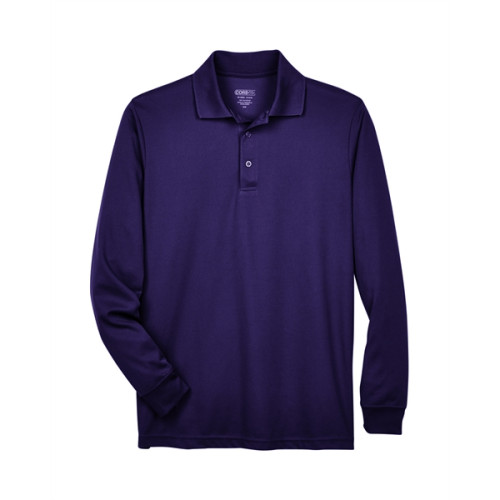 Men's Pinnacle Performance Long-Sleeve Pique Polo