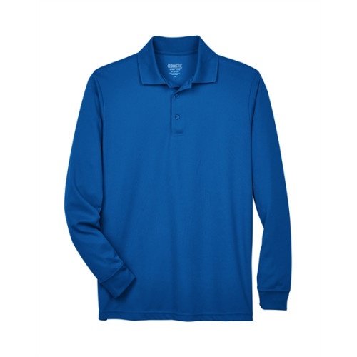 Men's Pinnacle Performance Long-Sleeve Pique Polo