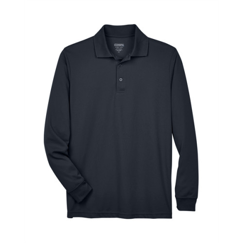 Men's Pinnacle Performance Long-Sleeve Pique Polo