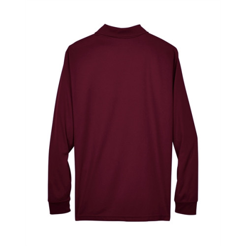 Men's Pinnacle Performance Long-Sleeve Pique Polo