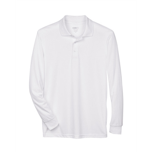 Men's Pinnacle Performance Long-Sleeve Pique Polo