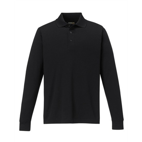 Men's Pinnacle Performance Long-Sleeve Pique Polo
