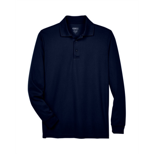 Men's Pinnacle Performance Long-Sleeve Pique Polo