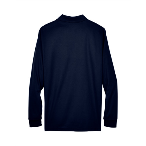 Men's Pinnacle Performance Long-Sleeve Pique Polo