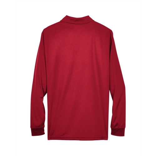 Men's Pinnacle Performance Long-Sleeve Pique Polo
