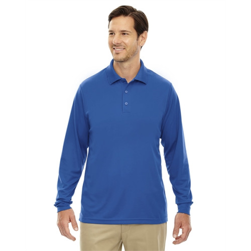 Men's Pinnacle Performance Long-Sleeve Pique Polo