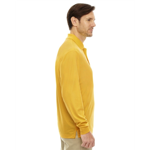Men's Pinnacle Performance Long-Sleeve Pique Polo