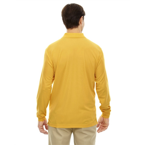 Men's Pinnacle Performance Long-Sleeve Pique Polo