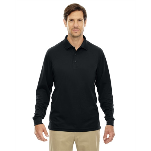 Men's Pinnacle Performance Long-Sleeve Pique Polo