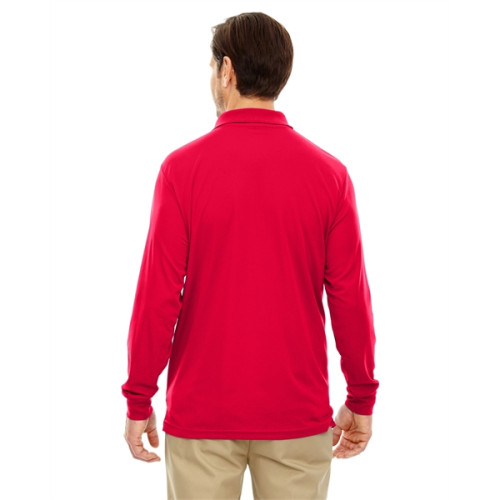 Men's Pinnacle Performance Long-Sleeve Pique Polo