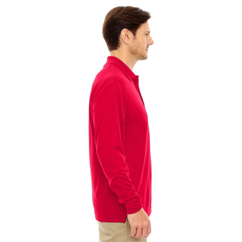 Men's Pinnacle Performance Long-Sleeve Pique Polo