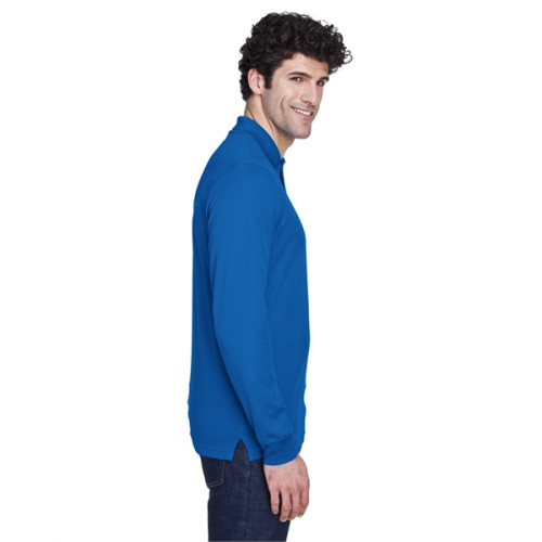 Men's Pinnacle Performance Long-Sleeve Pique Polo