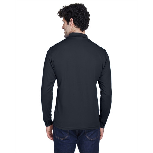 Men's Pinnacle Performance Long-Sleeve Pique Polo