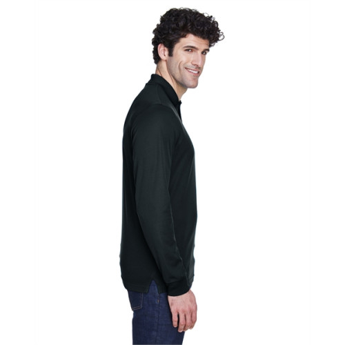 Men's Pinnacle Performance Long-Sleeve Pique Polo