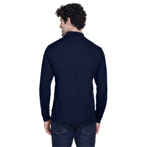 Men's Pinnacle Performance Long-Sleeve Pique Polo